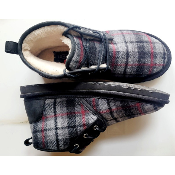 UGG NEUMEL CHUKKA SUEDE BOOT HIGHER ANKLE MEN SZ 10 UNISEX - Picture 3 of 7